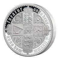St. Helena 50 Pfund Gothic Crown 2022 1 KG Silber PP (nur 50 Stck!!!)