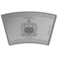 Samoa 5 Dollar Fcherserie (2.) Lunar Jahr des Hasen 2023 Silber Rckseite