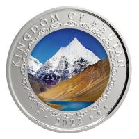 Bhutan 1000 Nu Lunar Jahr des Hasen 2023 5 Oz Silber PP HR Rckseite