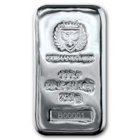 Germania Mint Guss Silberbarren 250g Silber