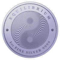 Tokelau 5 NZD Equilibrium 2021 1 Oz Silber