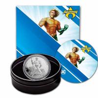 Samoa 5 Dollar DC Comics(TM)  2. Aquaman(TM)  2023 1 Oz Silber PP