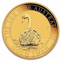 Australien 100 AUD Schwan 2023 1 Oz Gold