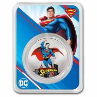Samoa 5 Dollar DC Comics(TM)  3. Superman(TM)  2023 1 Oz Silber Color