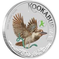 Australien 1 AUD WMF Kookaburra 2024 1 Oz Silber Color