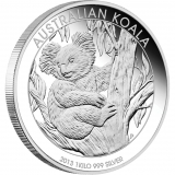$30 Koala 2013 - 1 KG Silber - Proof, Box + Etui