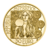 sterreich - 50 EUR Klimt und seine Frauen Judith II - 10g Gold
