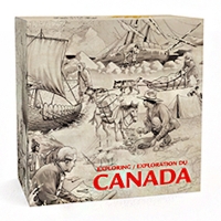 Kanada - 15 CAD Exploring Canada Gold Rush 2014 - Silbermnze