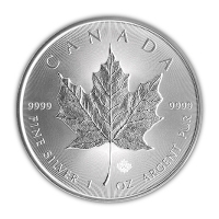 Kanada 5 CAD Maple Leaf 2015 1 Oz Silber
