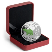 Kanada - 20 CAD Polarbr Jade 2015 - 1 Oz Silber