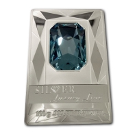 Cook Island - 20 CID Silber Barren Luxury Line - 100g Silber