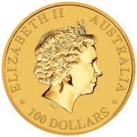 Australien 100 AUD Knguru 2018 1 Oz Gold Rckseite
