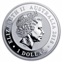 Australien 1 AUD Schwan 2018 1 Oz Silber Rckseite